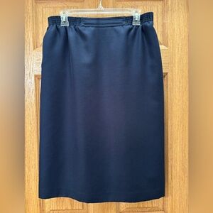 Alfred Dunner Classic Black Skirt